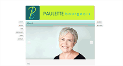 Desktop Screenshot of paulettebourgeois.ca